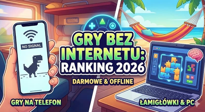 Gry bez internetu: Ranking 2026. Najlepsze darmowe gry offline na telefon i PC