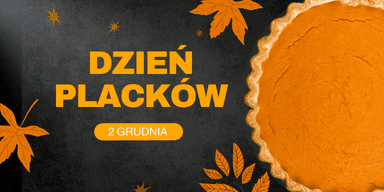 2 grudnia - Dzień Placków | Kod bonusowy GrynaPlus