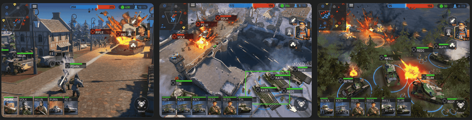 World War Armies: WW2 PvP RTS