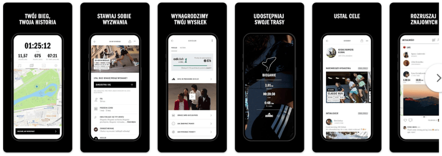 adidas Bieganie od Runtastic