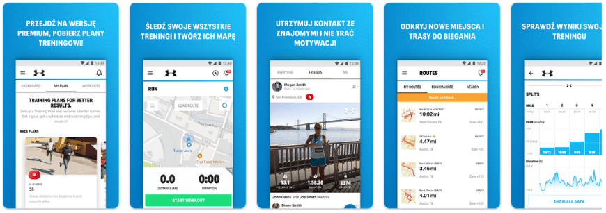 Map My Run: GPS Bieganie