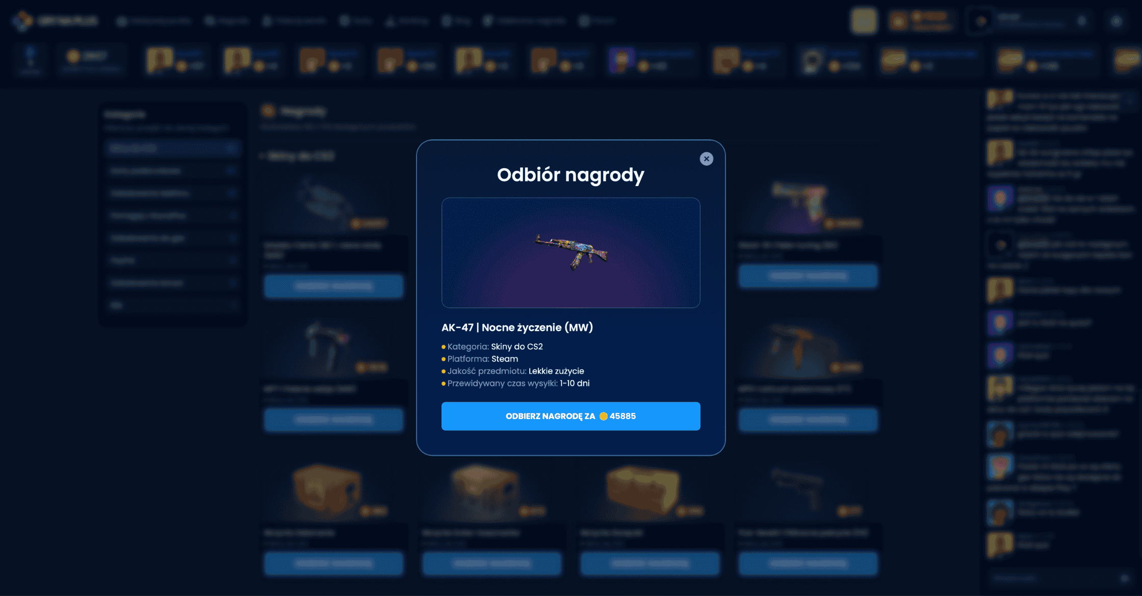 AK-47 | Nocne życzenie (MW)