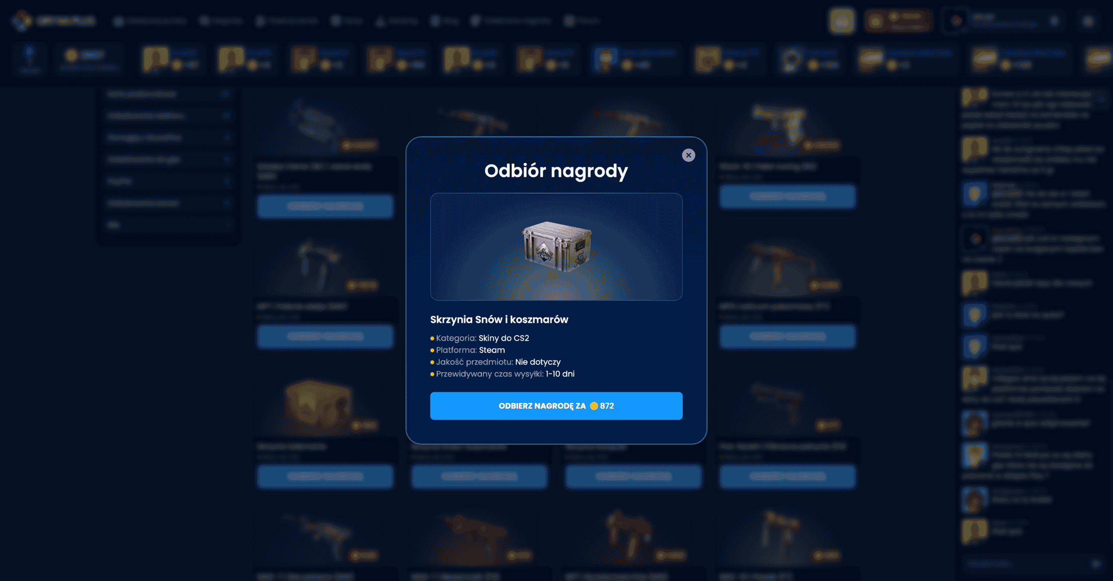 Skrzynia Sn&oacute;w i koszmar&oacute;w