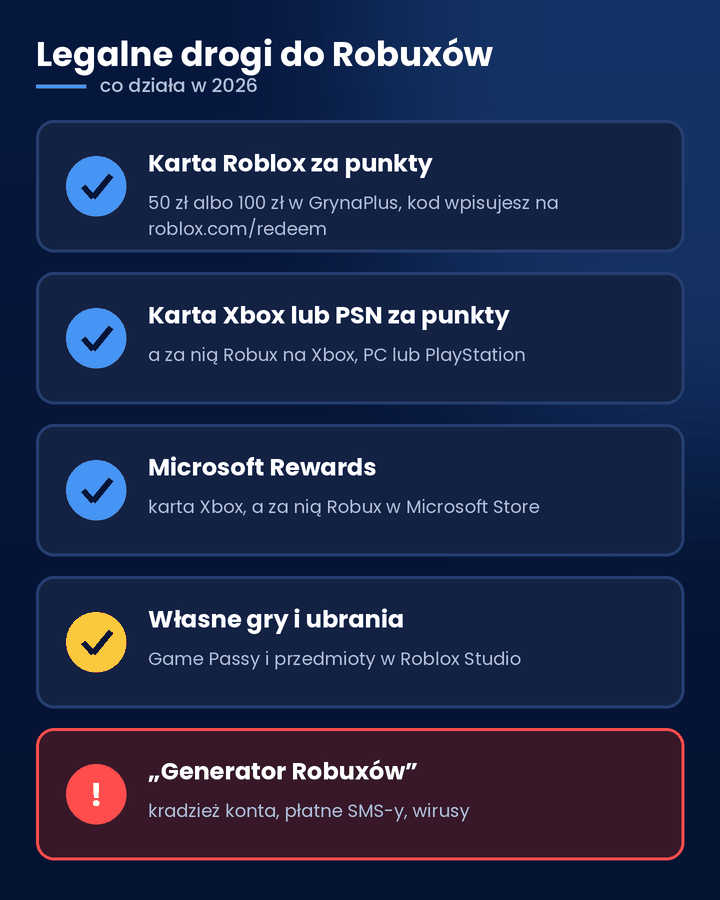 Jak zdobyć darmowe Robuxy – legalne drogi w 2026 roku